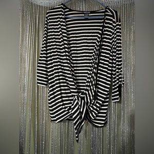 Black and White Duster